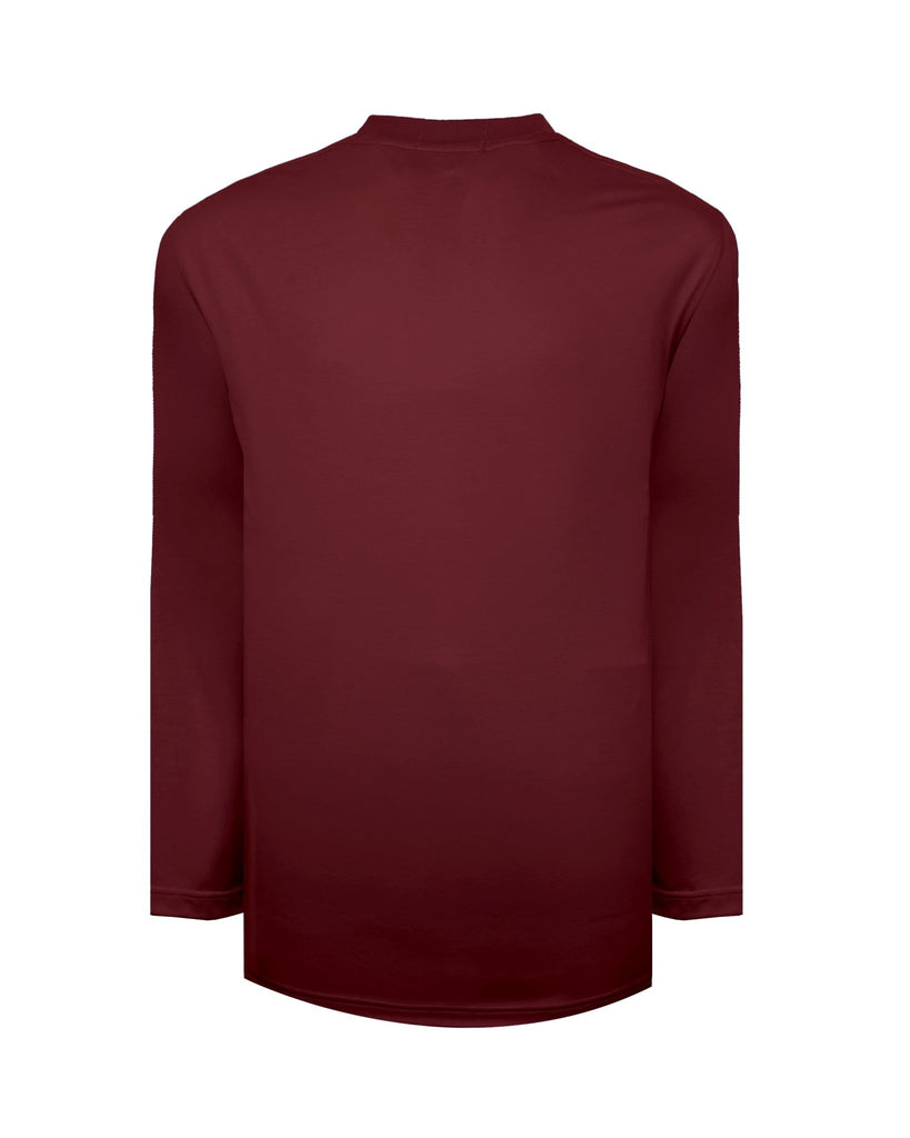 Manchester Playera Cuello Redondo Lisa Poliéster y Algodón Manga Larga - Manchester