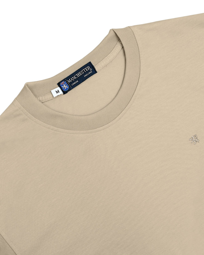 Manchester Playera Cuello Redondo Lisa Poliéster y Algodón Manga Larga - Manchester