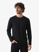 Manchester Playera Cuello Redondo Lisa Poliéster y Algodón Manga Larga - Manchester