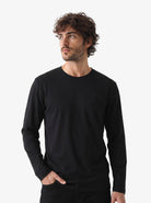 Manchester Playera Cuello Redondo Lisa Poliéster y Algodón Manga Larga - Manchester