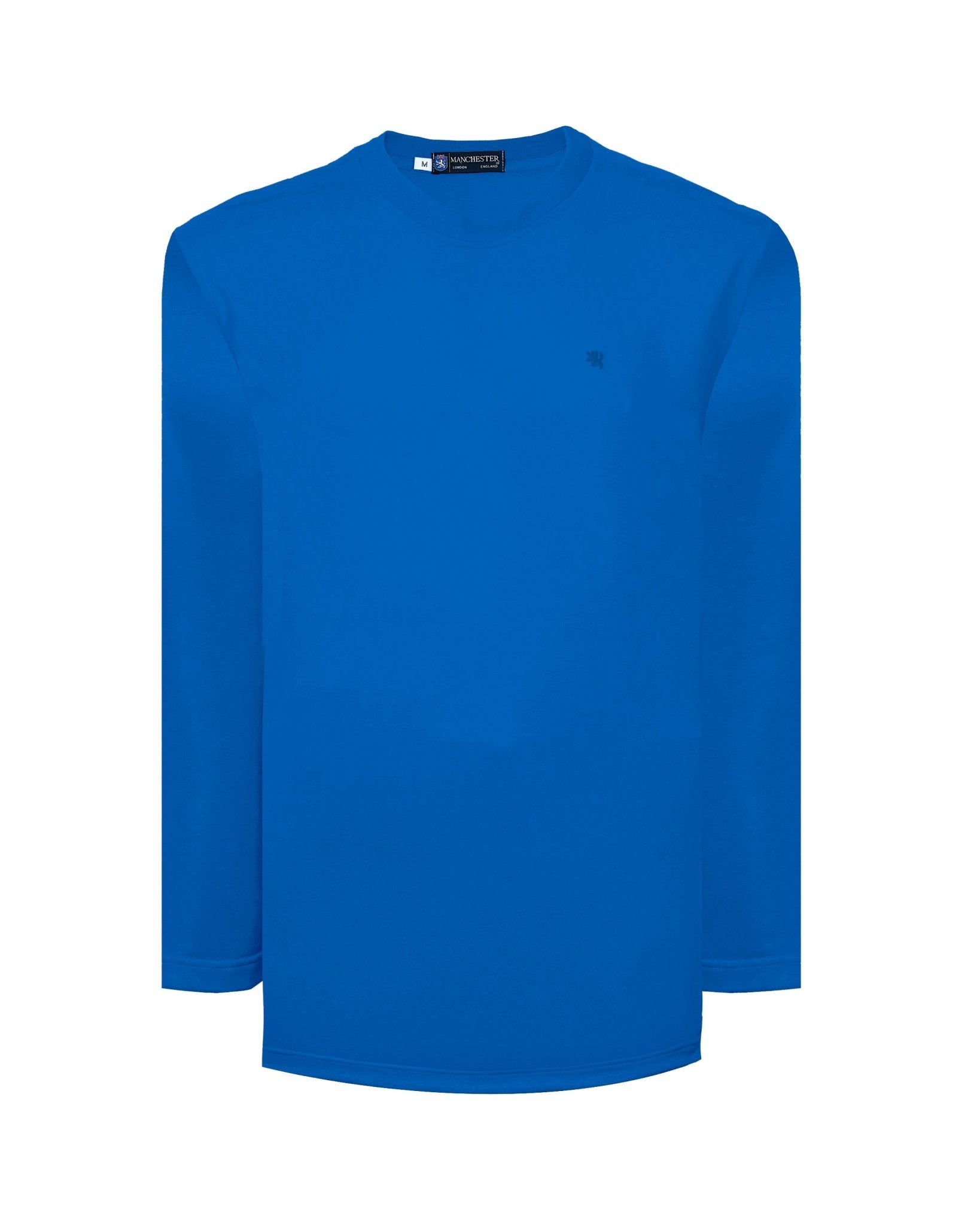 Manchester Playera Cuello Redondo Lisa Poliéster y Algodón Manga Larga - Manchester