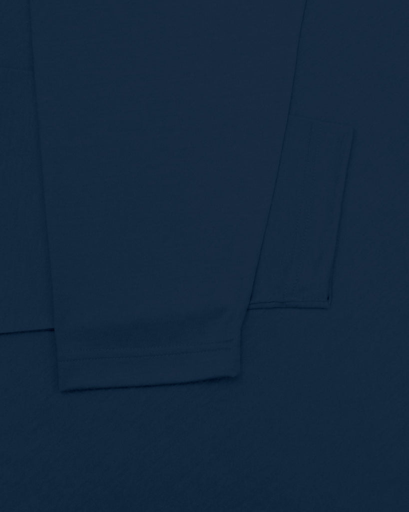 Manchester Playera Cuello Redondo Lisa Poliéster y Algodón Manga Larga - Manchester