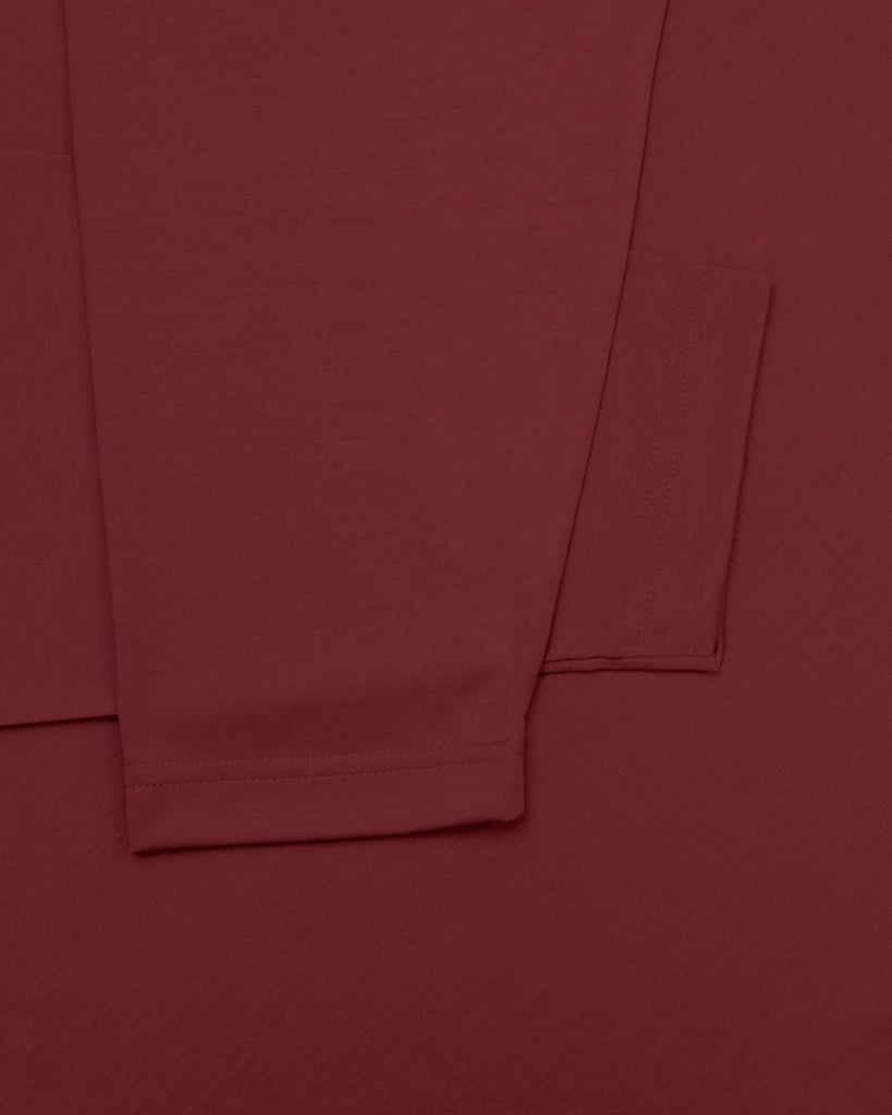 Manchester Playera Cuello Redondo Lisa Poliéster y Algodón Manga Larga - Manchester