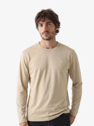 Manchester Playera Cuello Redondo Lisa Poliéster y Algodón Manga Larga - Manchester
