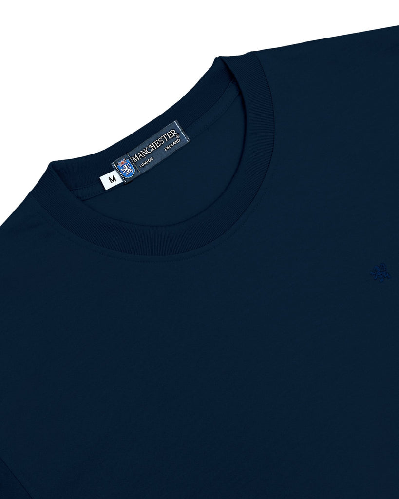 Manchester Playera Cuello Redondo Lisa Poliéster y Algodón Manga Larga - Manchester