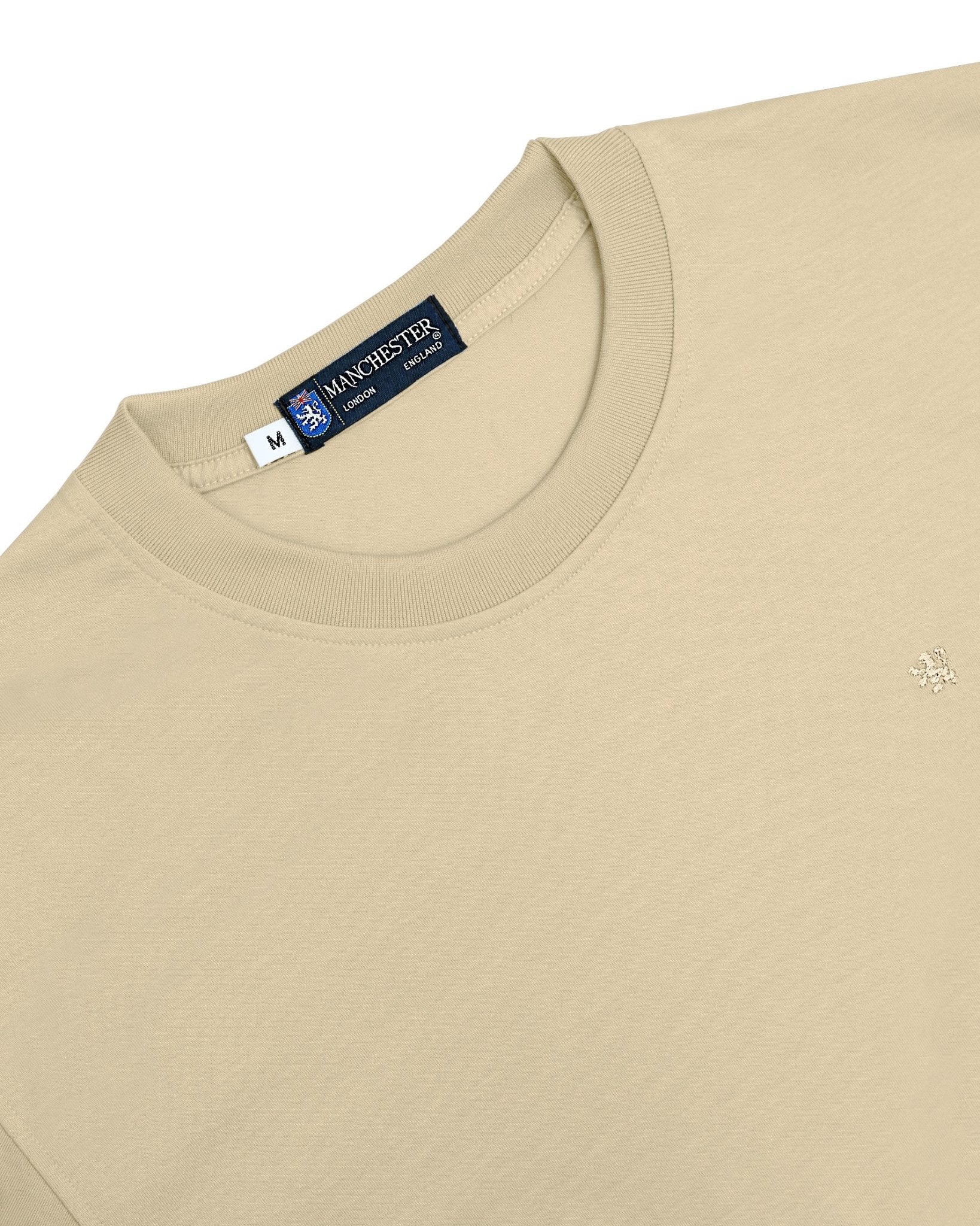 Manchester Playera Cuello Redondo Lisa Poliéster y Algodón Manga Larga - Manchester