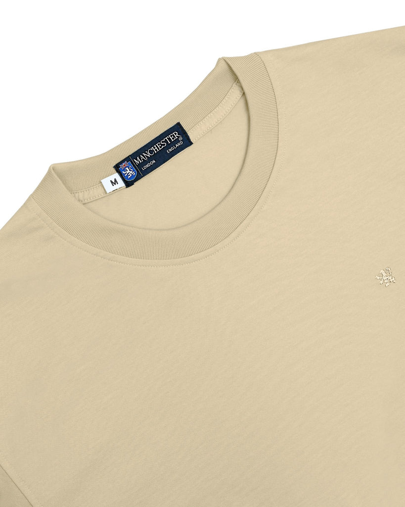 Manchester Playera Cuello Redondo Lisa Poliéster y Algodón Manga Larga - Manchester