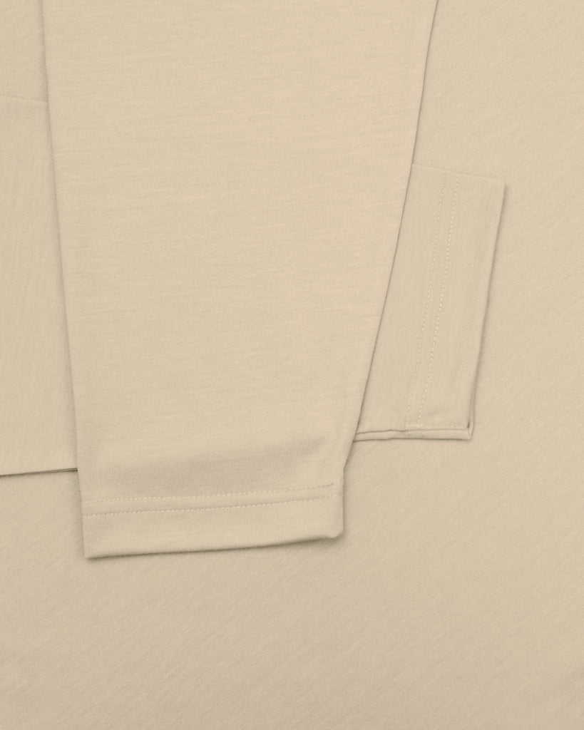 Manchester Playera Cuello Redondo Lisa Poliéster y Algodón Manga Larga - Manchester