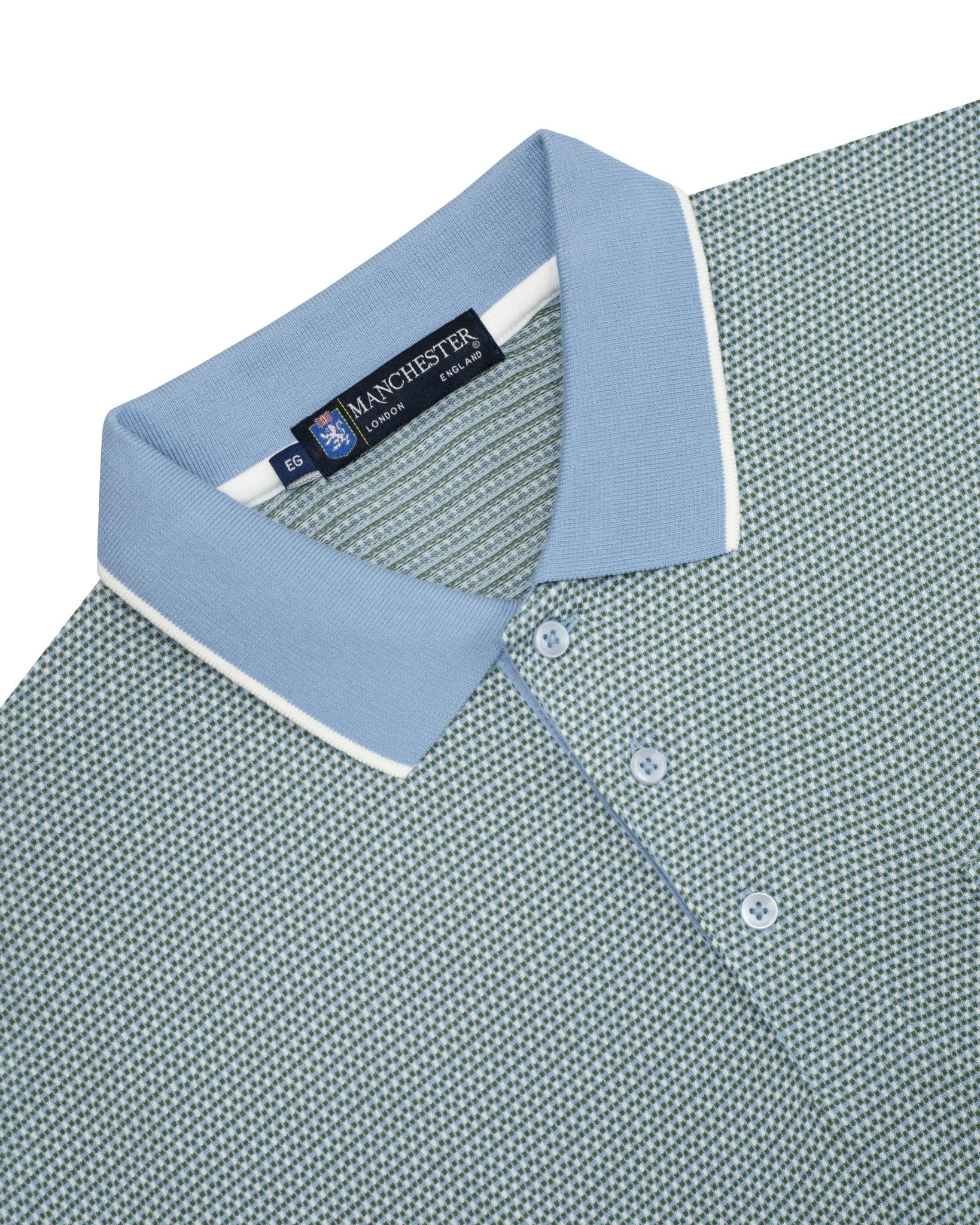 Manchester Playera Polo Lisa 100% Algodón - Manga Corta - Manchester
