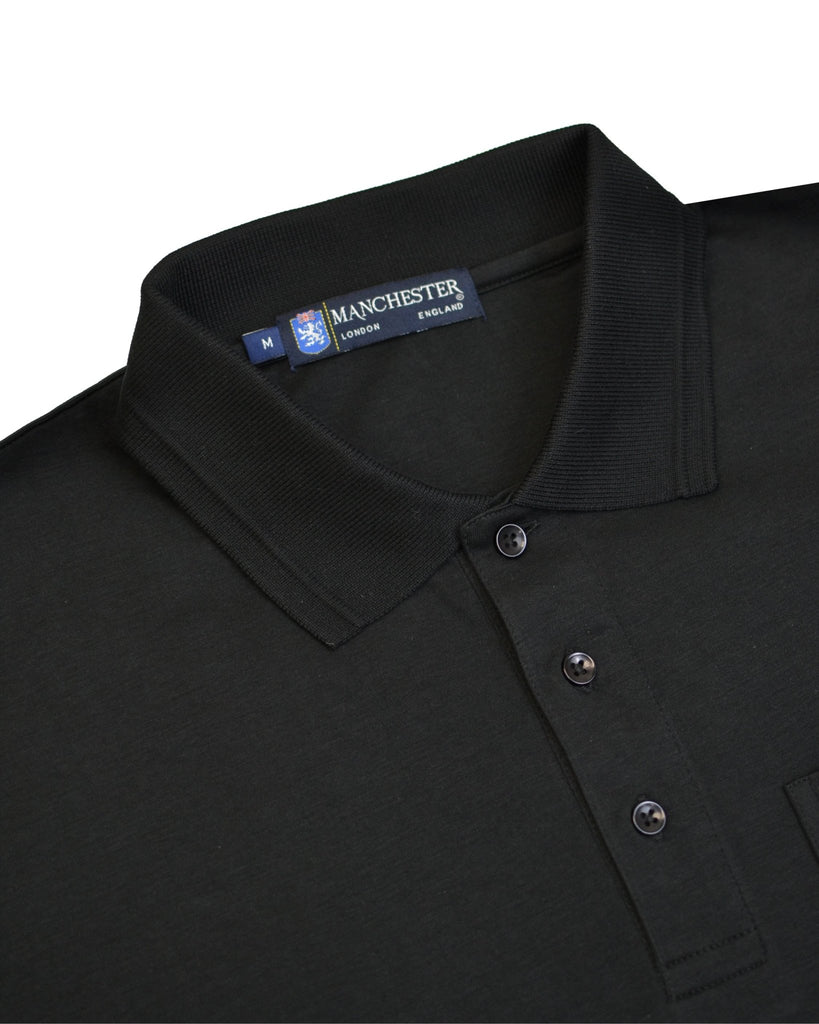 Manchester Playera Polo Lisa 100% Algodón Supima - Manga Corta - Manchester