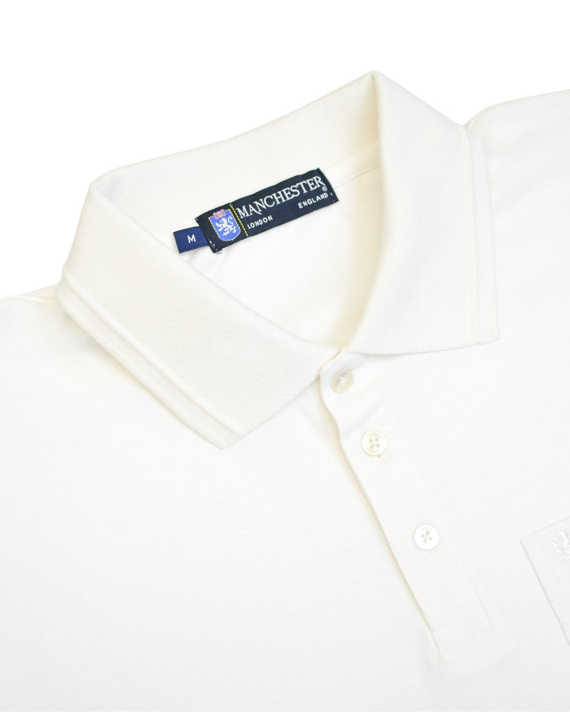 Manchester Playera Polo Lisa 100% Algodón Supima - Manga Corta - Manchester