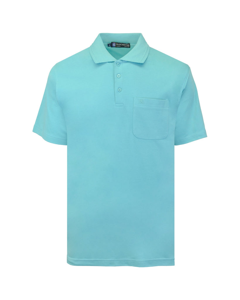 Manchester Playera Polo Lisa 100% Algodón Supima - Manga Corta - Manchester