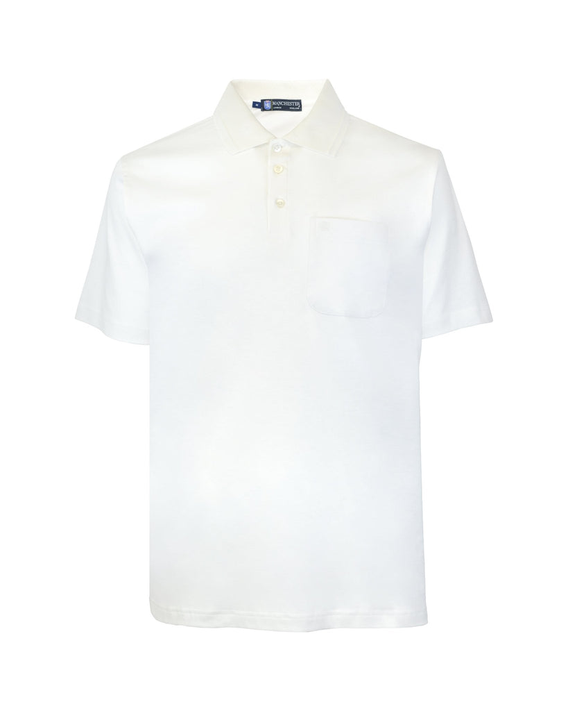 Manchester Playera Polo Lisa 100% Algodón Supima - Manga Corta - Manchester