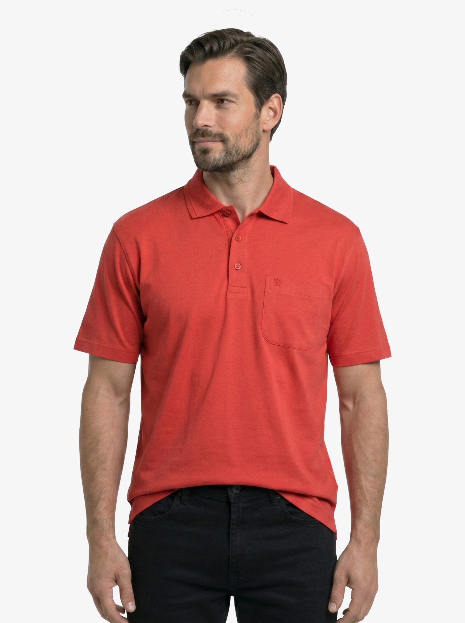 Manchester Playera Polo Lisa 100% Algodón Supima - Manga Corta - Manchester