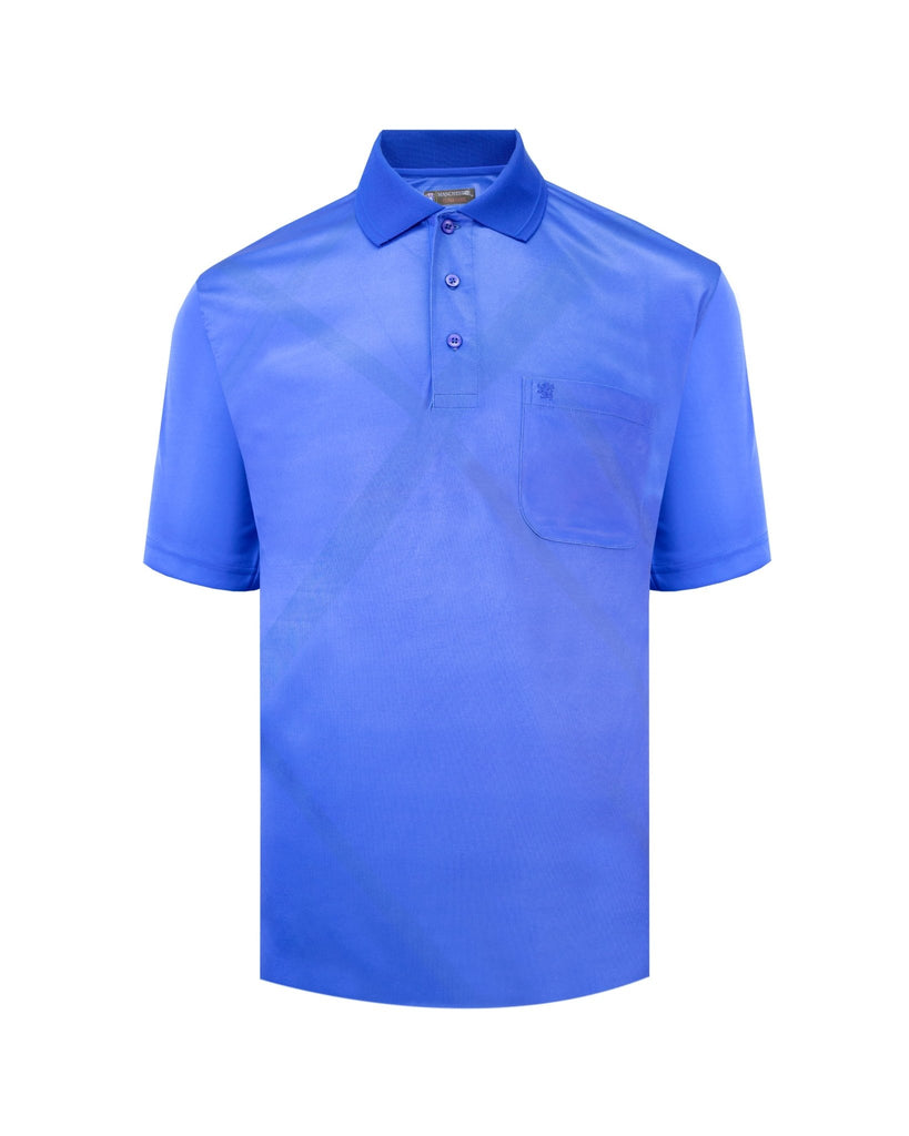 Manchester Playera Polo Lisa 100% Poliéster Manga Corta - Manchester