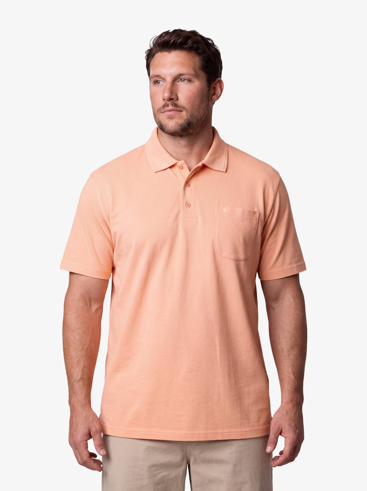 Manchester Playera Polo Lisa Big and Tall Poliéster y Algodón Manga Corta - Manchester