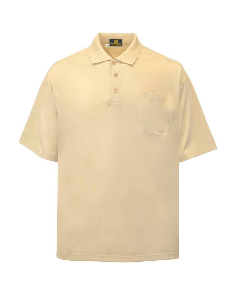 Manchester Playera Polo Lisa Big and Tall Poliéster y Algodón Manga Corta - Manchester