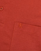 Manchester Playera Polo Lisa Big and Tall Poliéster y Algodón Manga Corta color rojo para hombre