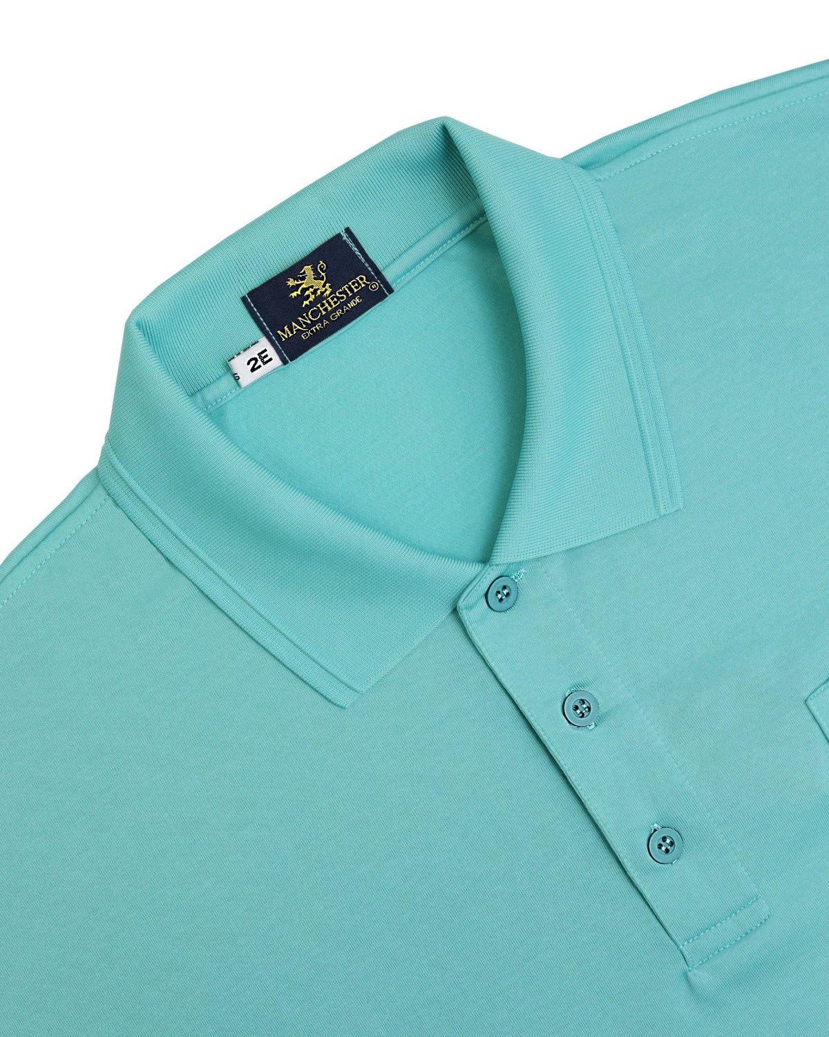 Manchester Playera Polo Lisa Big and Tall Poliéster y Algodón Manga Corta - Manchester