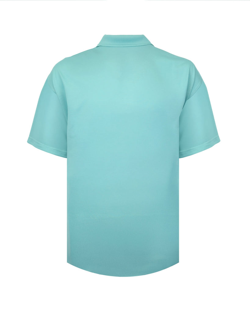 Manchester Playera Polo Lisa Big and Tall Poliéster y Algodón Manga Corta - Manchester