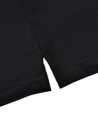 Manchester Playera Polo Lisa Big and Tall Poliéster y Algodón Manga Corta color negro para hombre