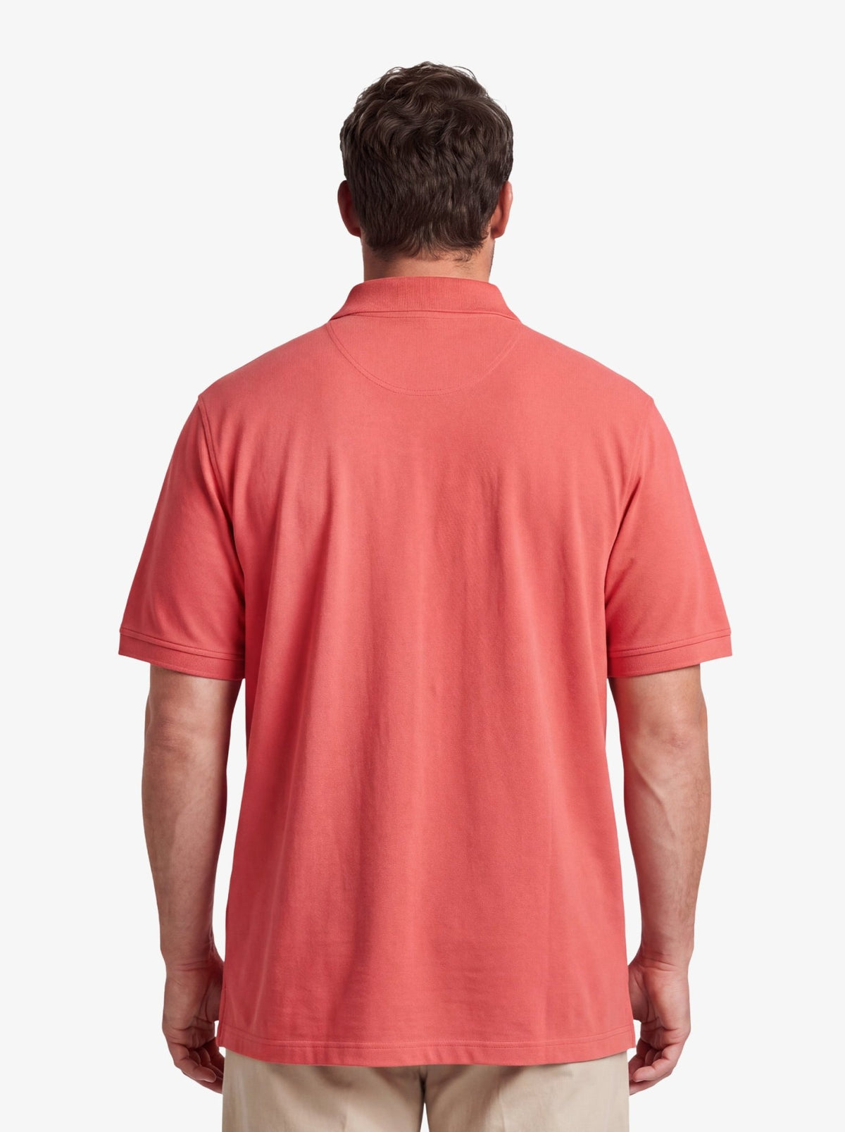 Manchester Playera Polo Lisa Big and Tall Poliéster y Algodón Manga Corta - Manchester