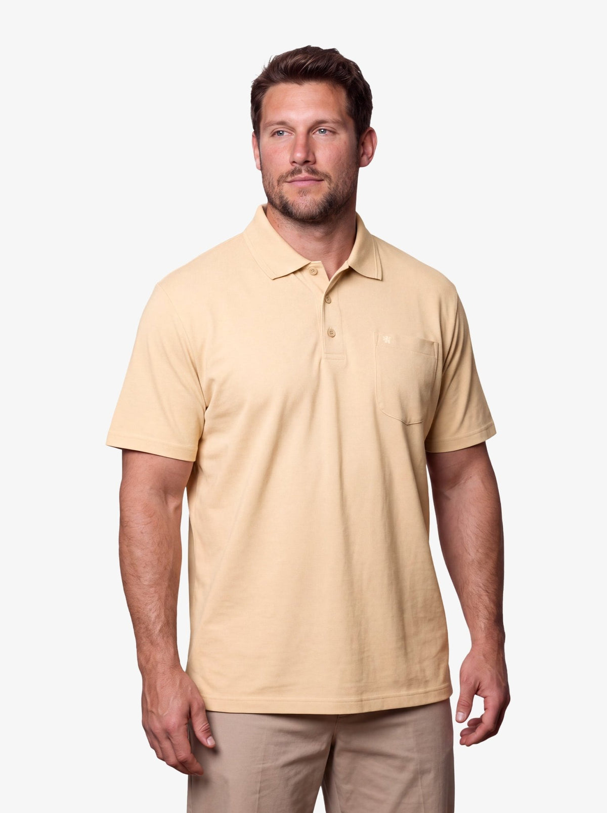 Manchester Playera Polo Lisa Big and Tall Poliéster y Algodón Manga Corta - Manchester