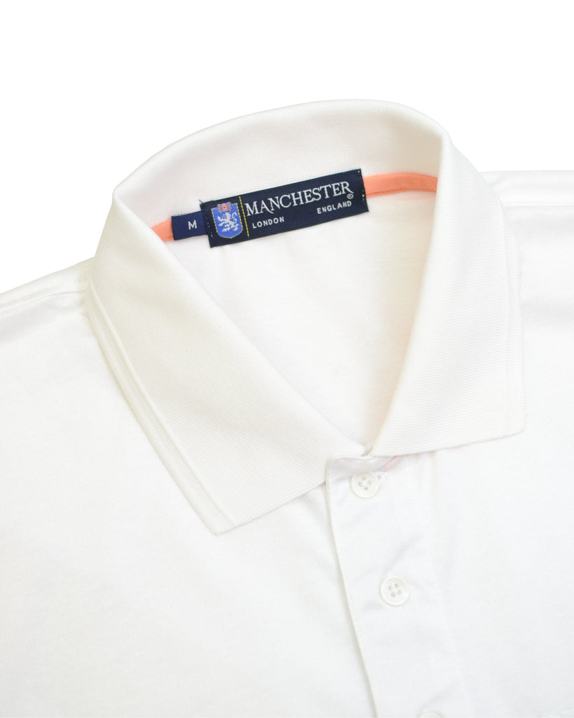 Manchester Playera Polo Lisa Poliéster y Algodón Manga Corta - Manchester