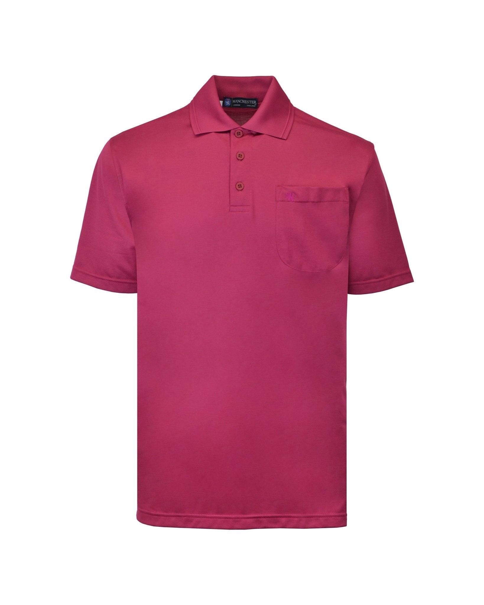 Manchester Playera Polo Lisa Poliéster y Algodón Manga Corta - Manchester