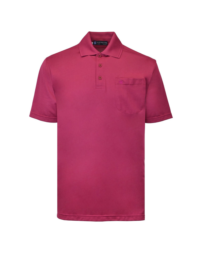 Manchester Playera Polo Lisa Poliéster y Algodón Manga Corta - Manchester