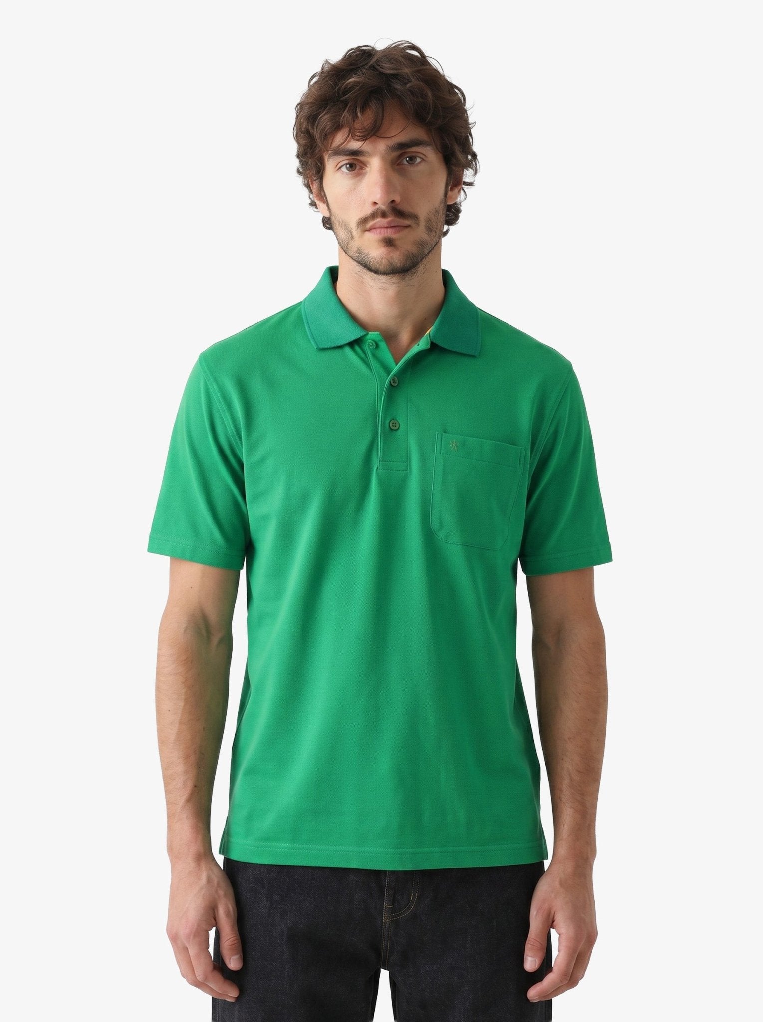 Manchester Playera Polo Lisa Poliéster y Algodón Manga Corta - Manchester