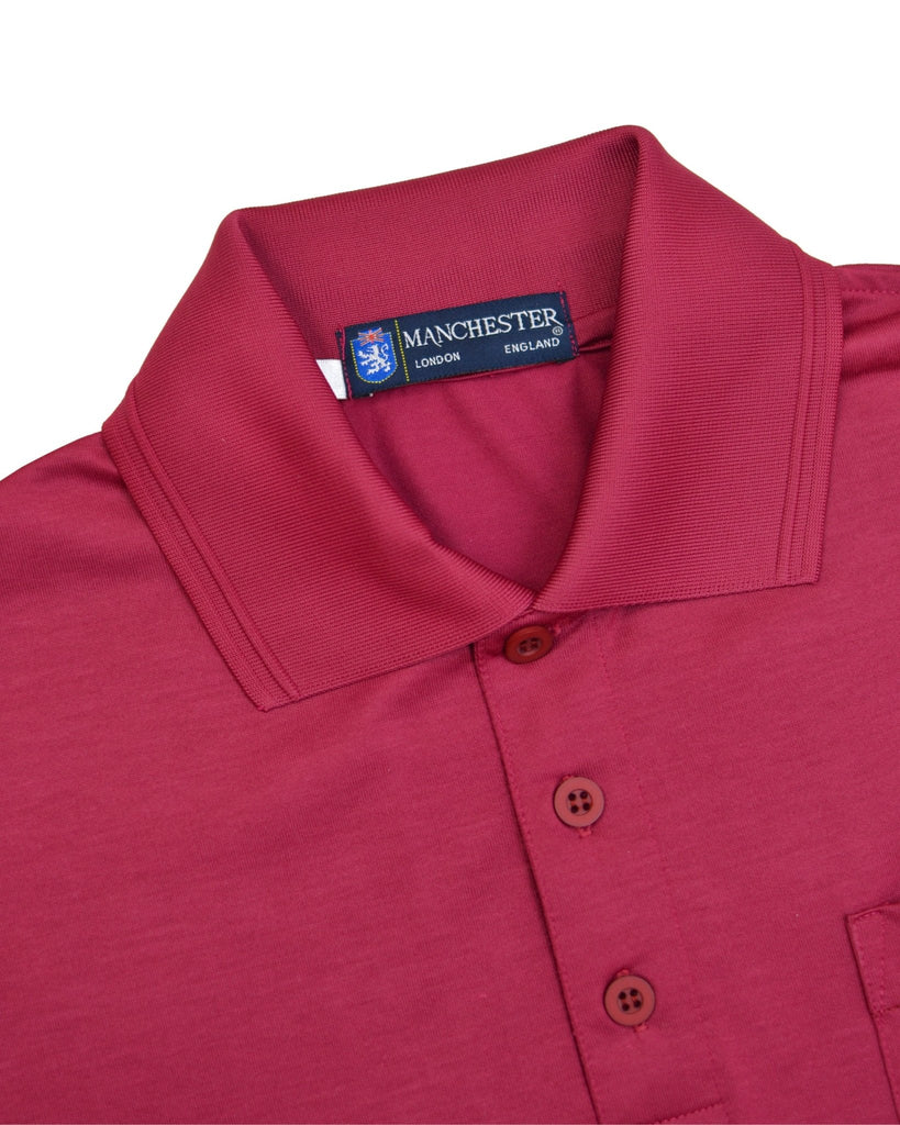 Manchester Playera Polo Lisa Poliéster y Algodón Manga Corta - Manchester