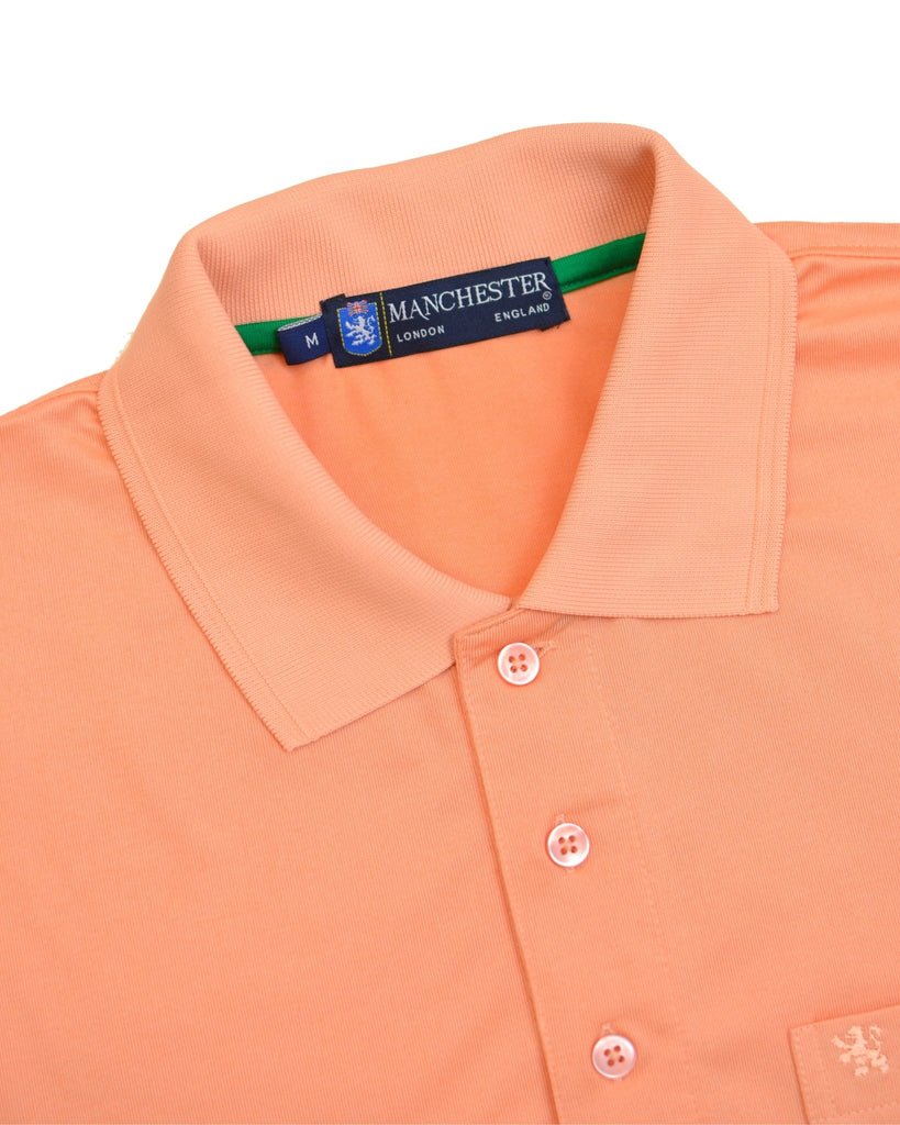 Manchester Playera Polo Lisa Poliéster y Algodón Manga Corta - Manchester