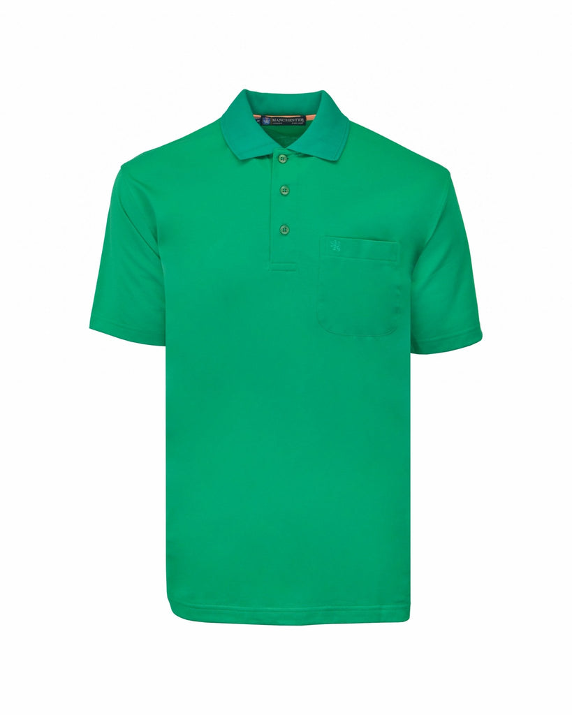 Manchester Playera Polo Lisa Poliéster y Algodón Manga Corta - Manchester