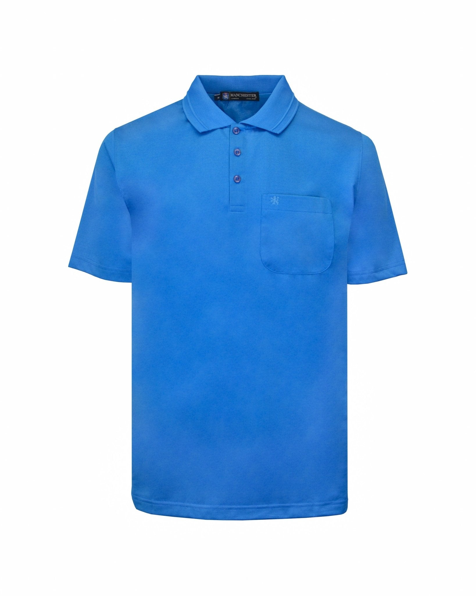 Manchester Playera Polo Lisa Poliéster y Algodón Manga Corta - Manchester