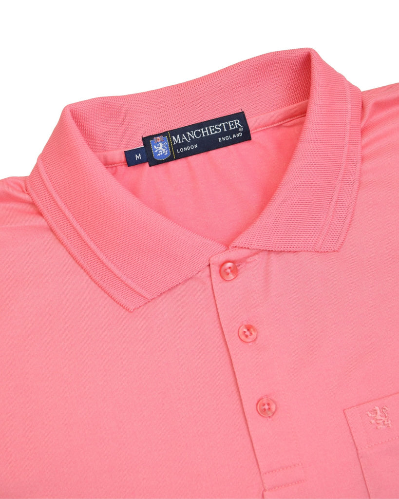 Manchester Playera Polo Lisa Poliéster y Algodón Manga Corta - Manchester