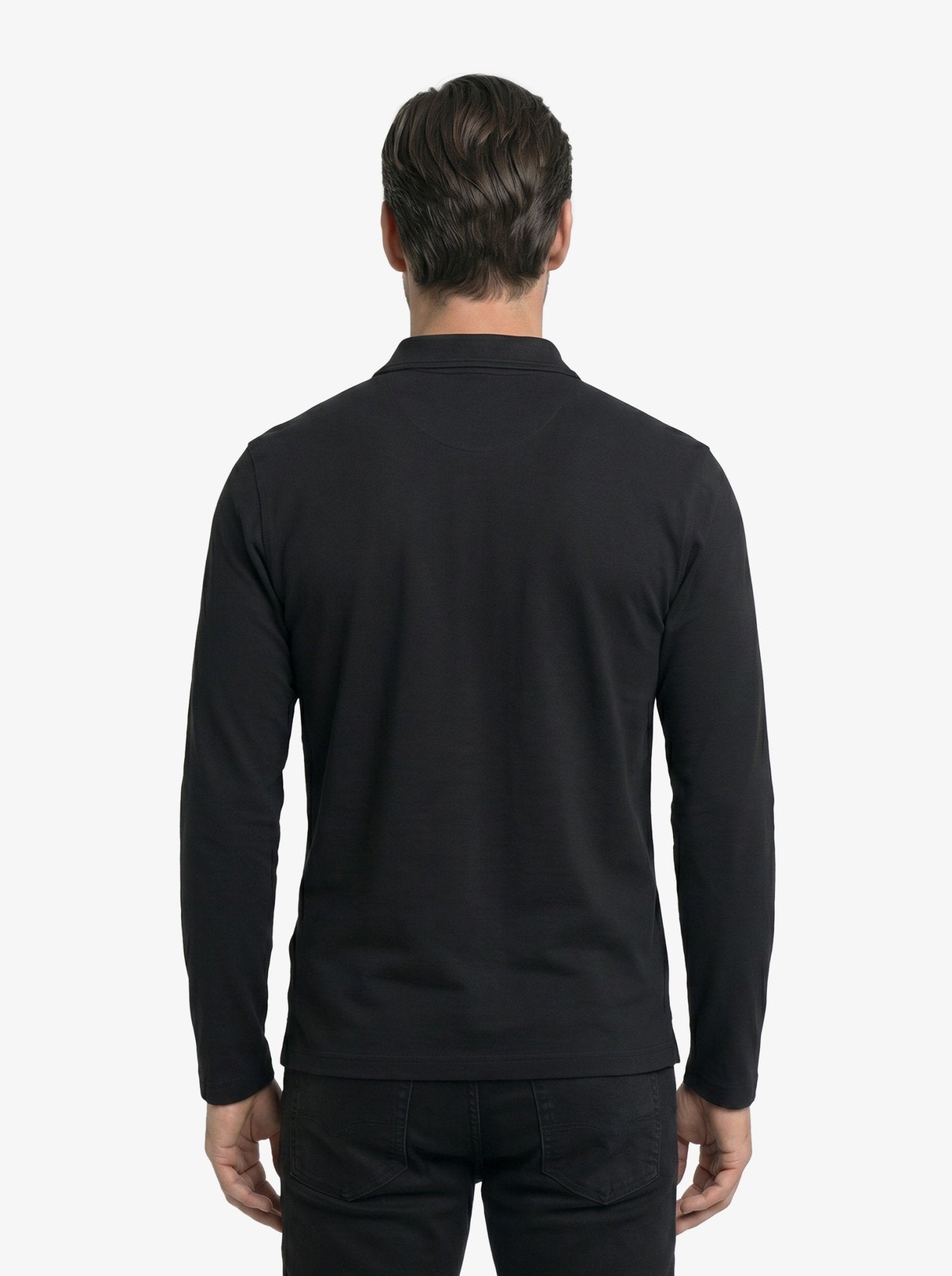 Manchester Playera Polo Lisa Poliéster y Algodón Manga Larga - Manchester