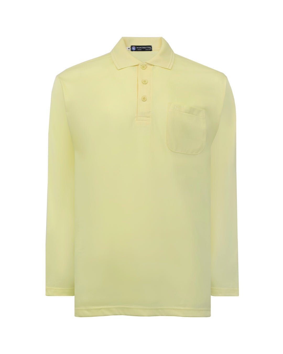 Manchester Playera Polo Lisa Poliéster y Algodón Manga Larga - Manchester