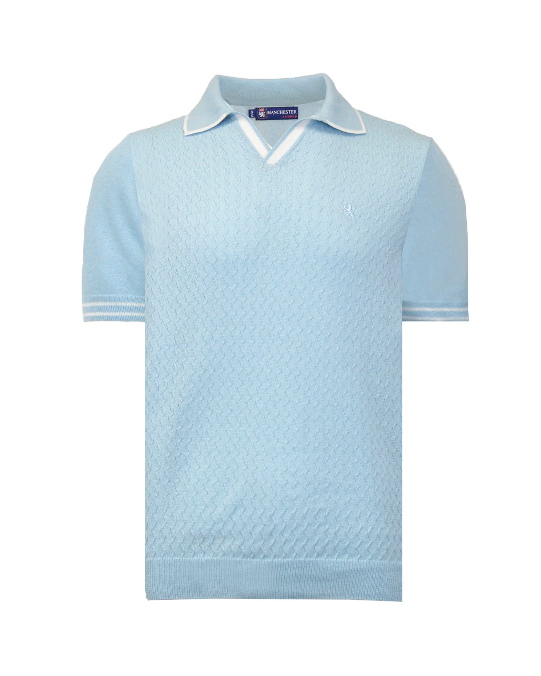 Manchester Playera Polo Tejida Skyline  - Manchester