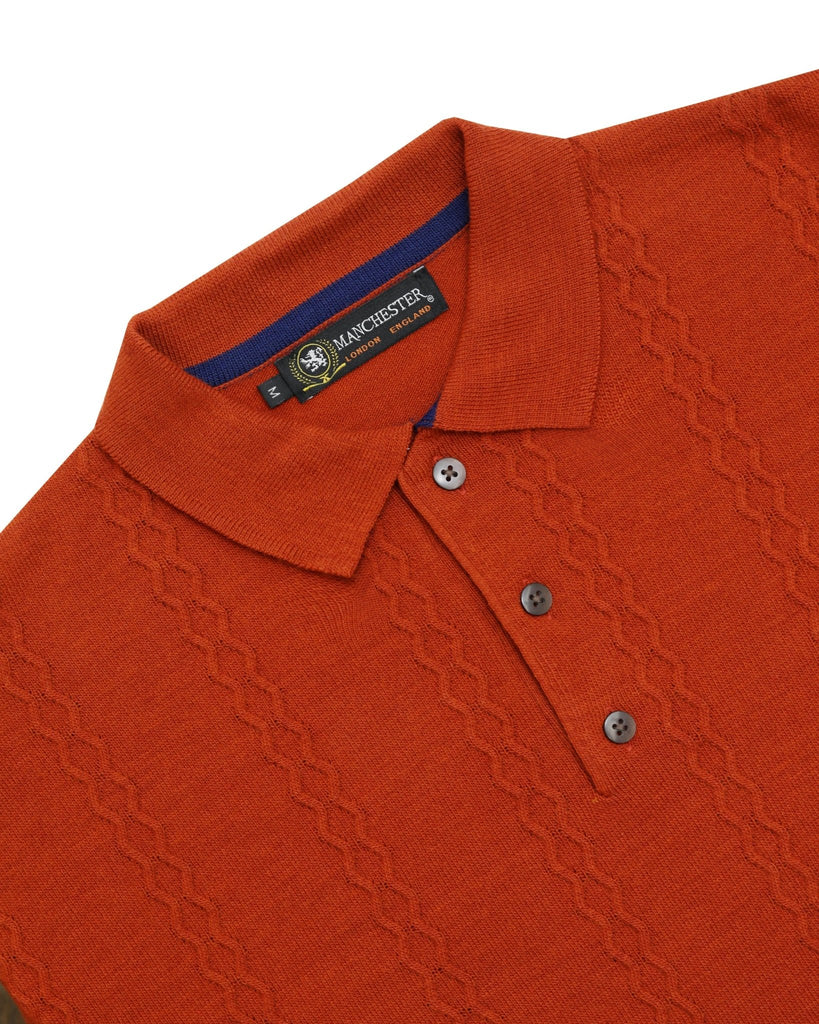 Manchester Playera Tejida 100% Acrílico con Cuello Polo - Manchester