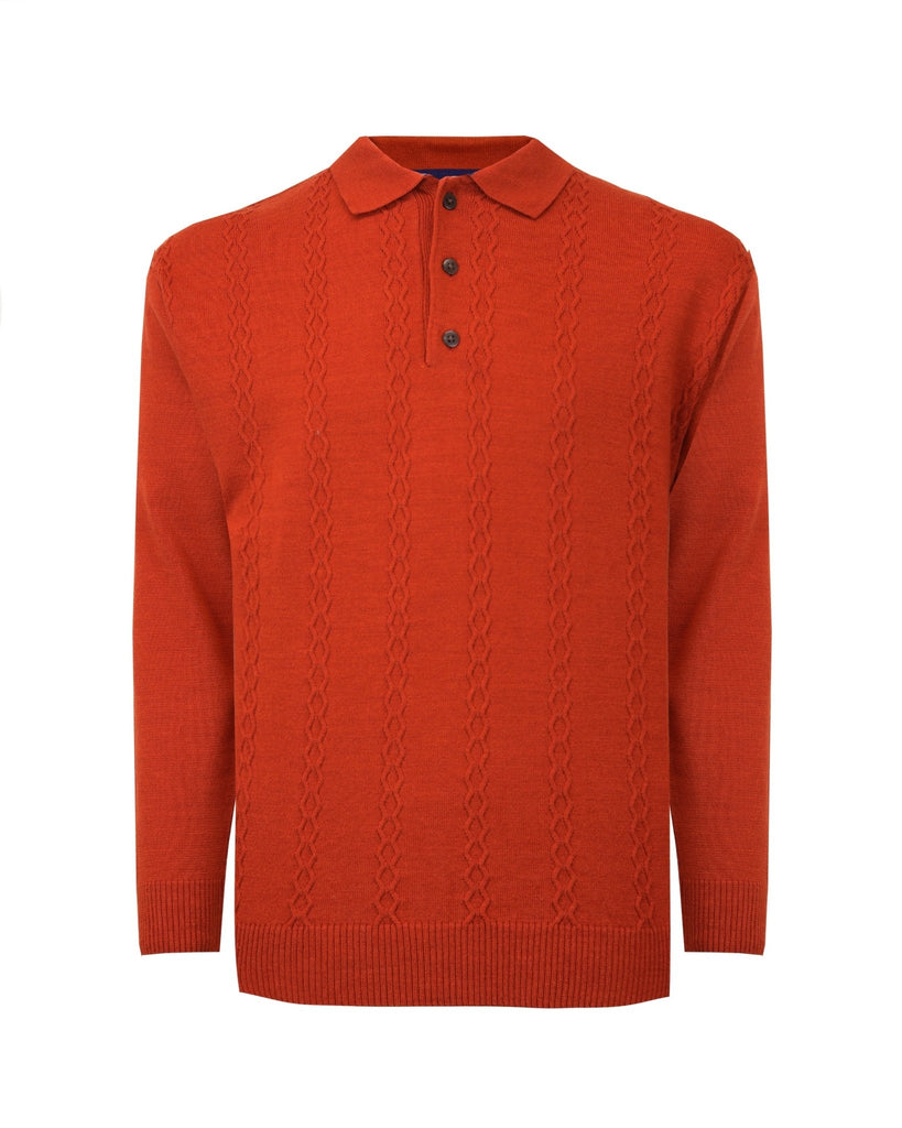 Manchester Playera Tejida 100% Acrílico con Cuello Polo - Manchester