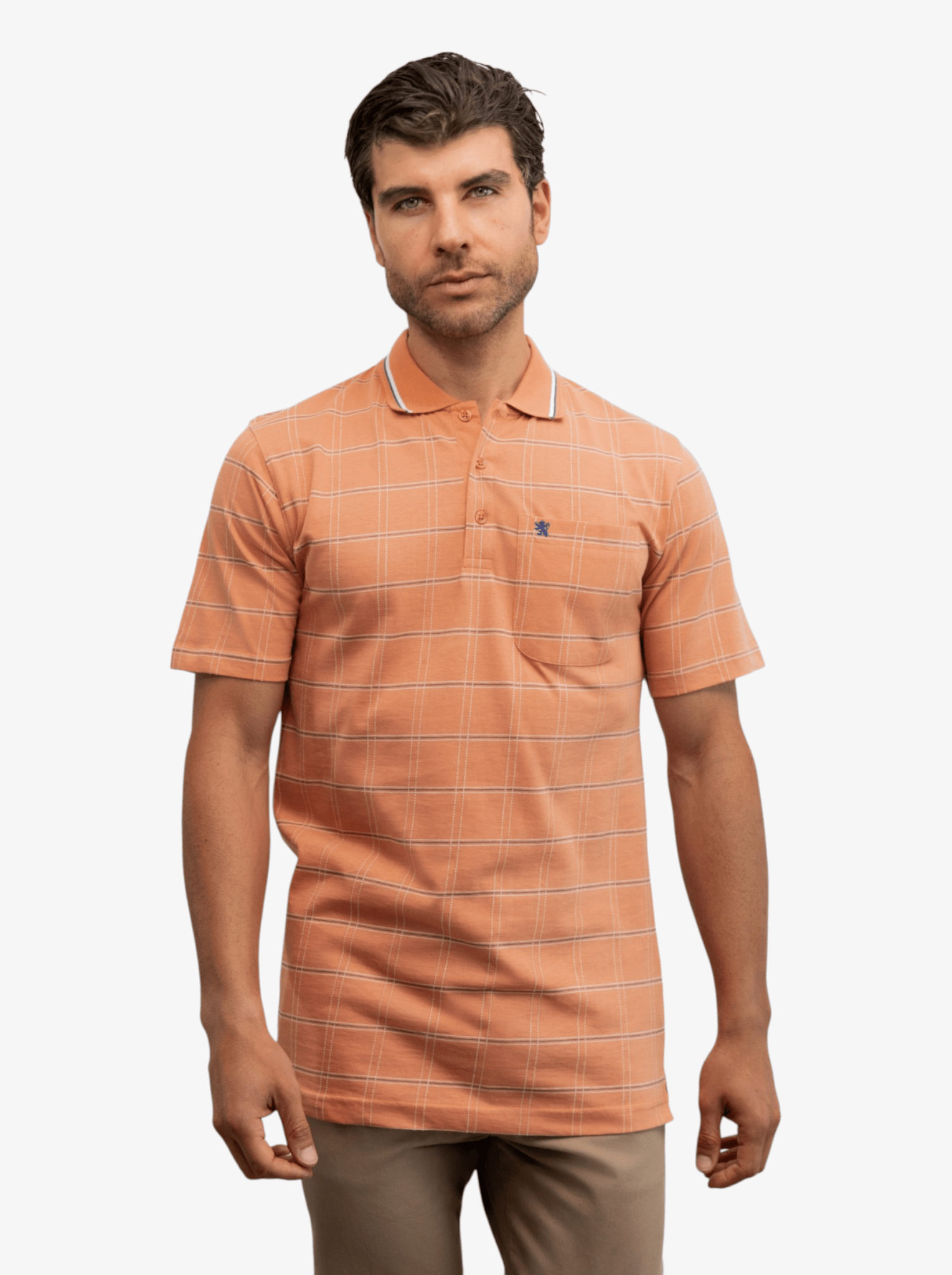 Manchester Playera Tipo Polo en Algodón Supima - Manchester
