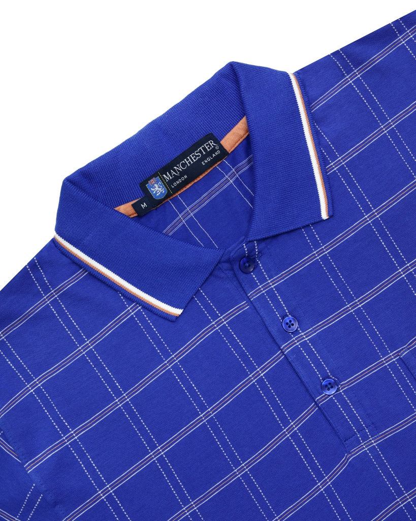 Manchester Playera Tipo Polo en Algodón Supima - Manchester