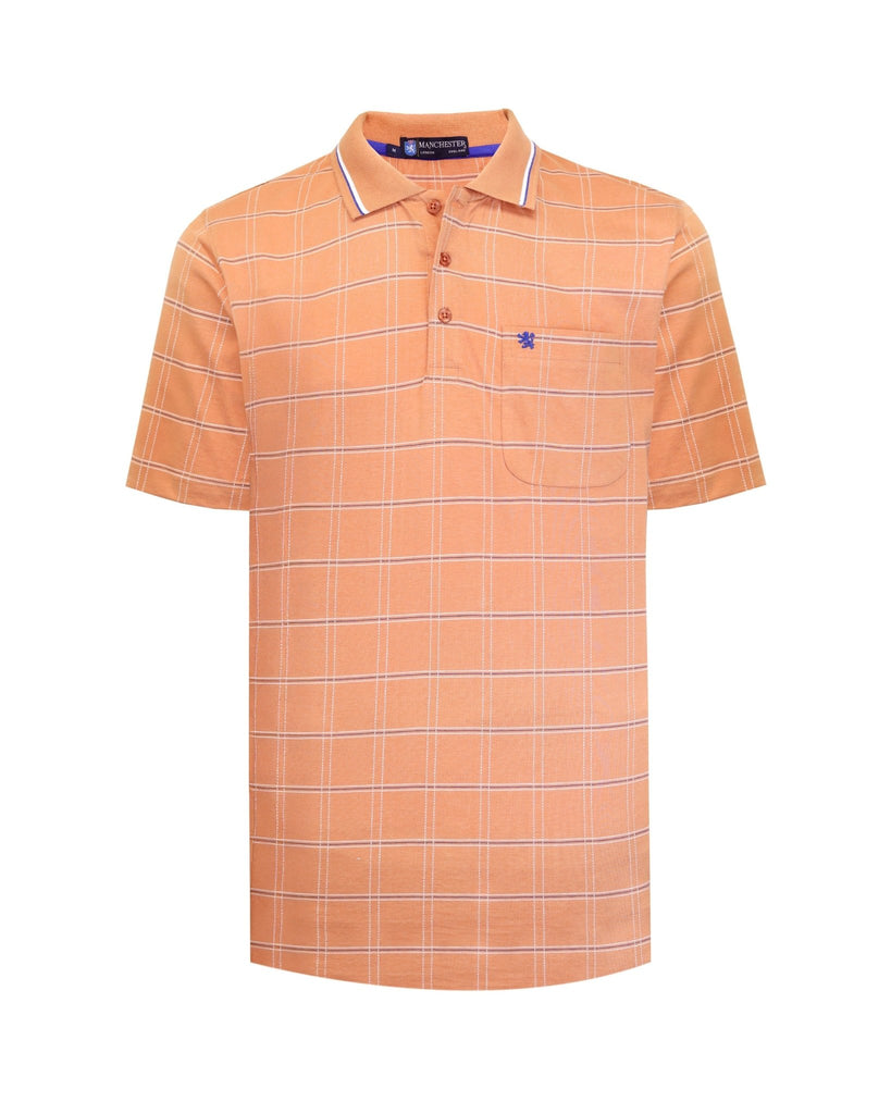 Manchester Playera Tipo Polo en Algodón Supima - Manchester