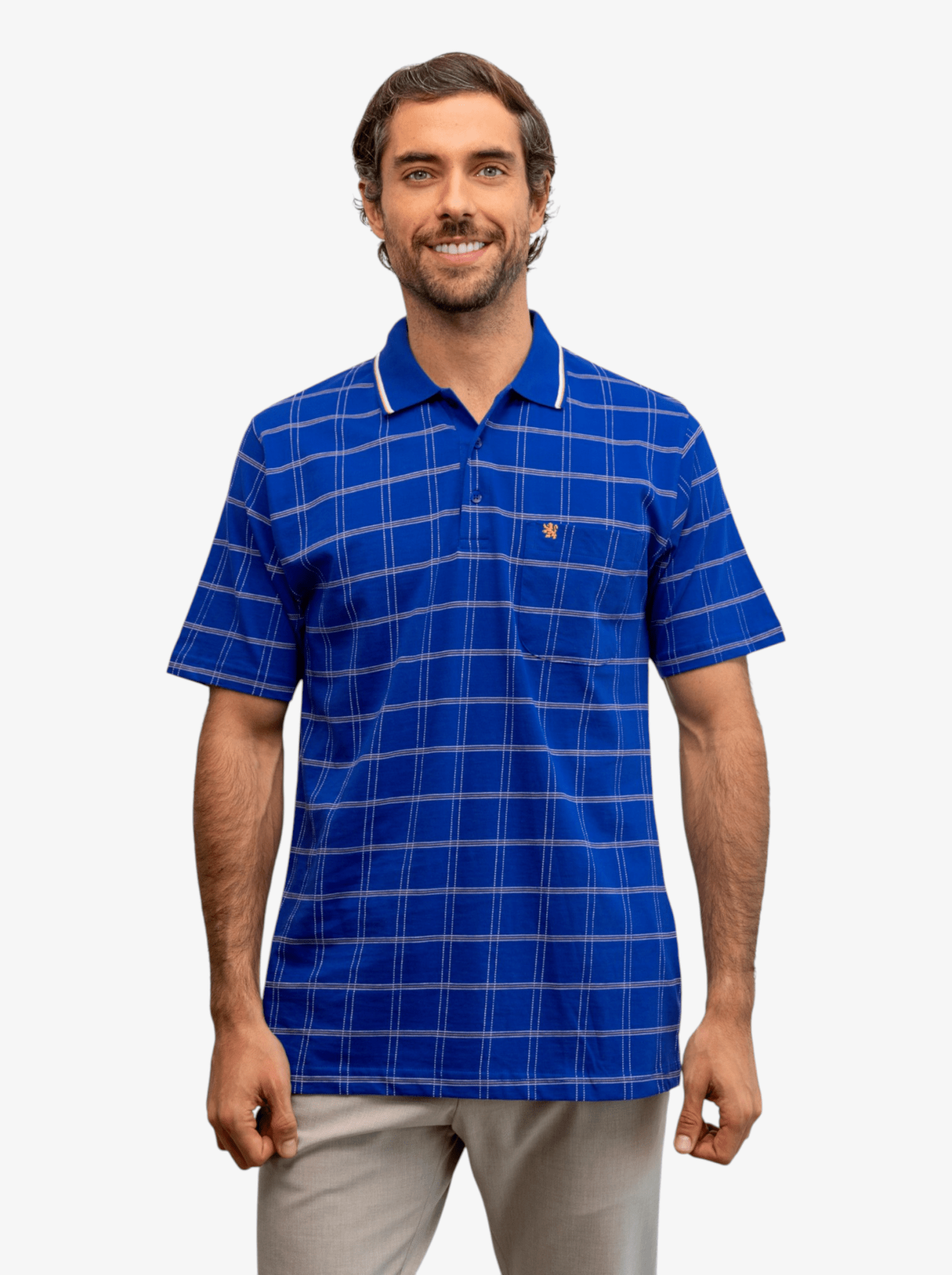 Manchester Playera Tipo Polo en Algodón Supima - Manchester