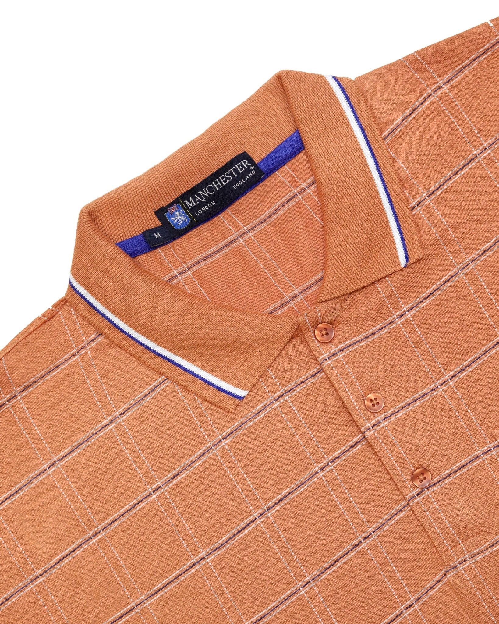 Manchester Playera Tipo Polo en Algodón Supima - Manchester