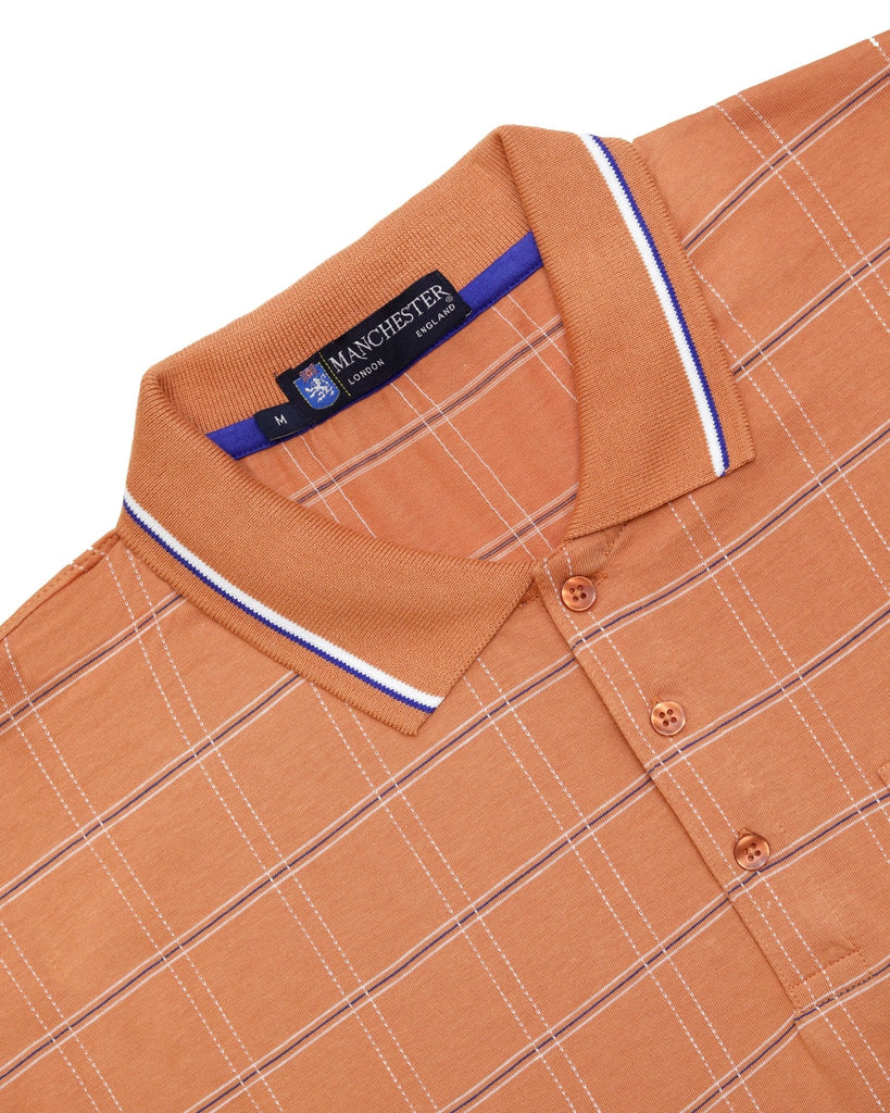 Manchester Playera Tipo Polo en Algodón Supima - Manchester