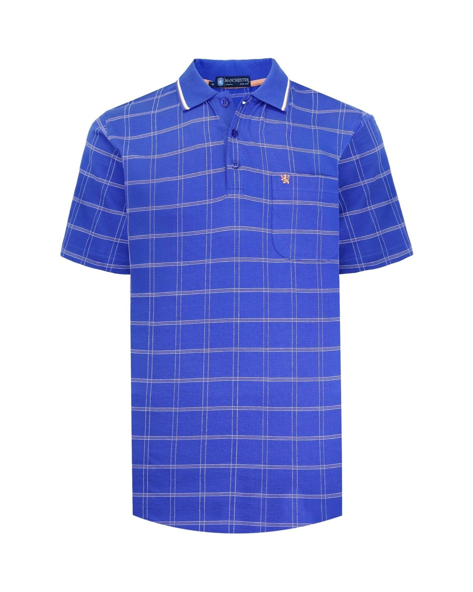 Manchester Playera Tipo Polo en Algodón Supima - Manchester