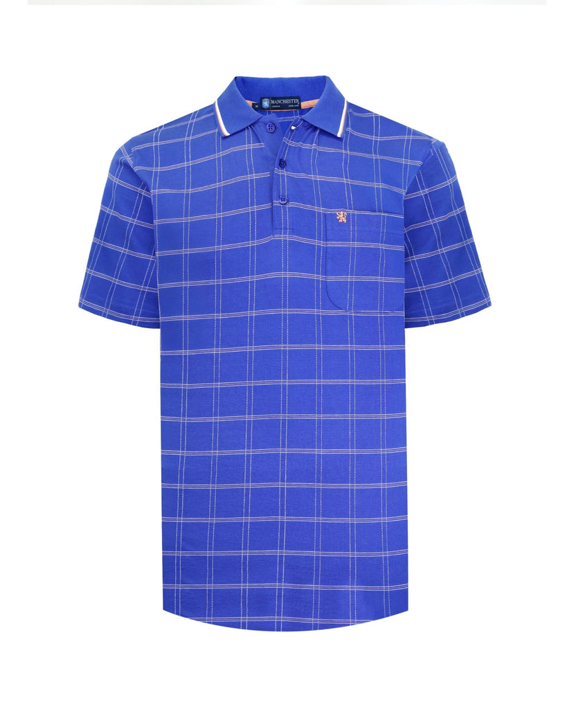 Manchester Playera Tipo Polo en Algodón Supima - Manchester