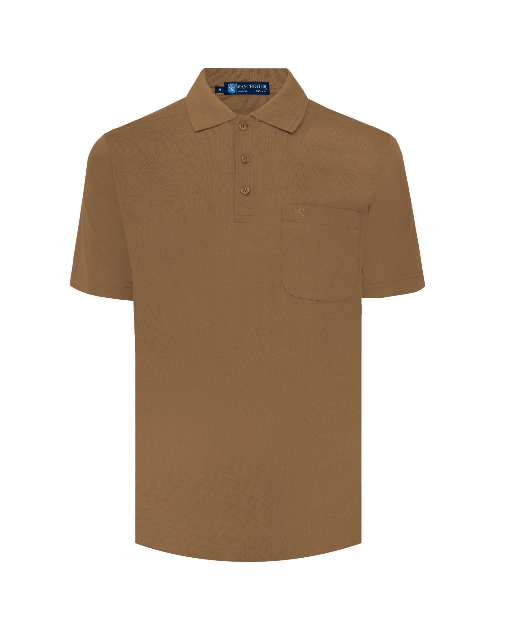 Manchester Playera Tipo Polo Lisa Poliéster y Algodón - Manchester